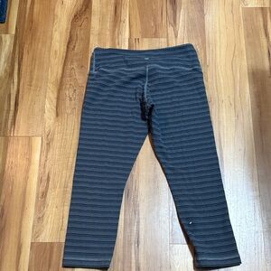 Lululemon Athletica Charcoal Textured Leggings